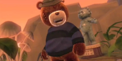 Naughty Bear в костюме Крюгера