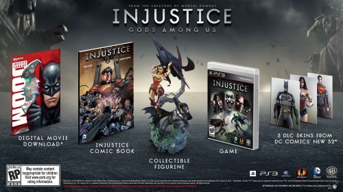 Injustice Gods Among Us collector edition