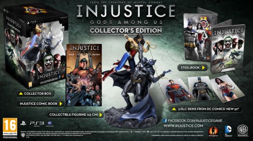 Injustice Gods Among Us euro collector edition