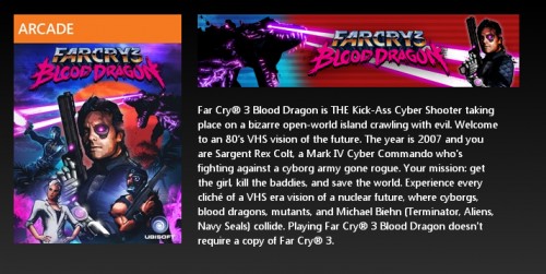 Far Cry 3 Blood Dragon arcade