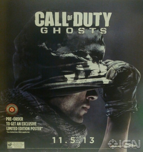 Call of Duty- Ghosts poster