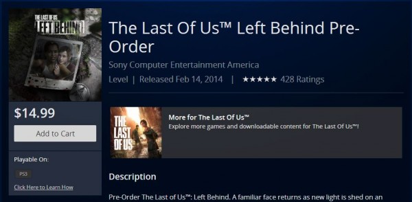 The Last of Us Left Behind date