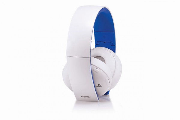 white Gold Wireless Stereo Headset