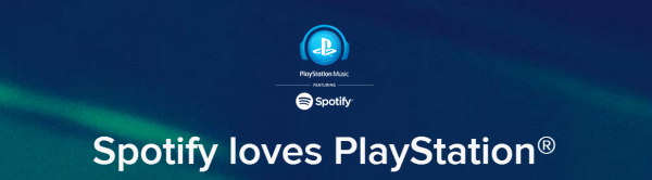 Spotify on PlayStation Music