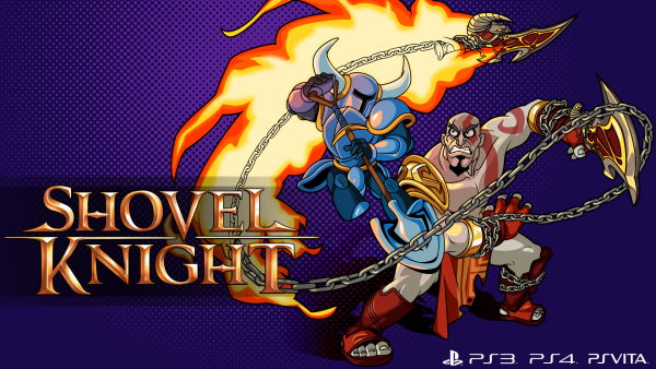 Shovel Knightx Kratos Promotional