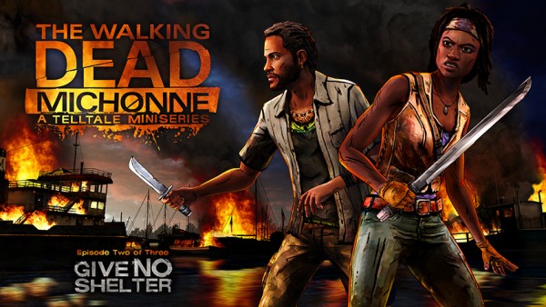 Second episode of The Walking Dead- Michonne