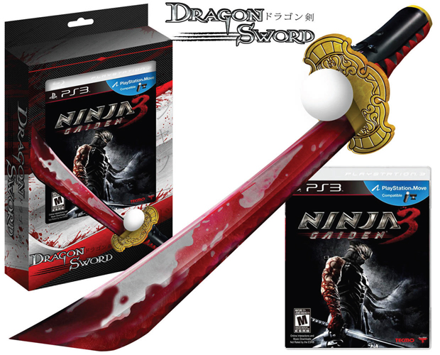 Ninja Gaiden 3 bundle with Dragon Sword Move