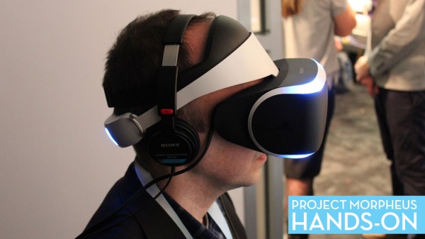 Project Morpheus hands on