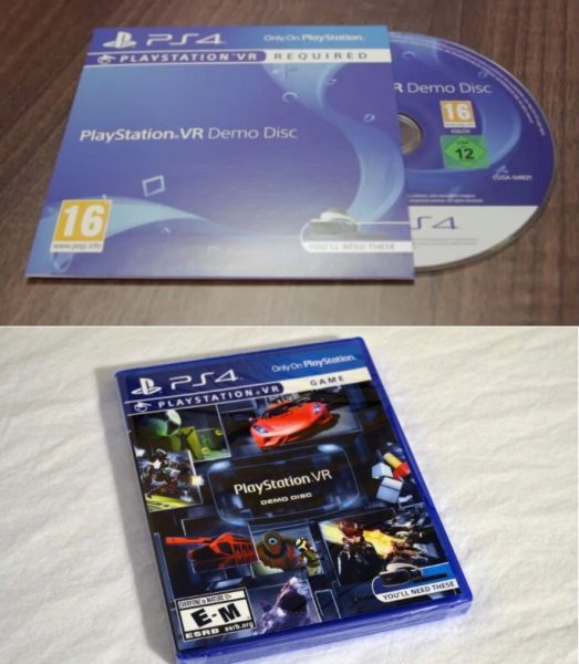 PlayStation VR demo disks